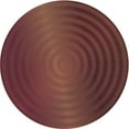 thumbnail image 1 of Ahgly Company Machine Washable Indoor Round Transitional Chestnut Red Area Rugs, 6' Round, 1 of 7
