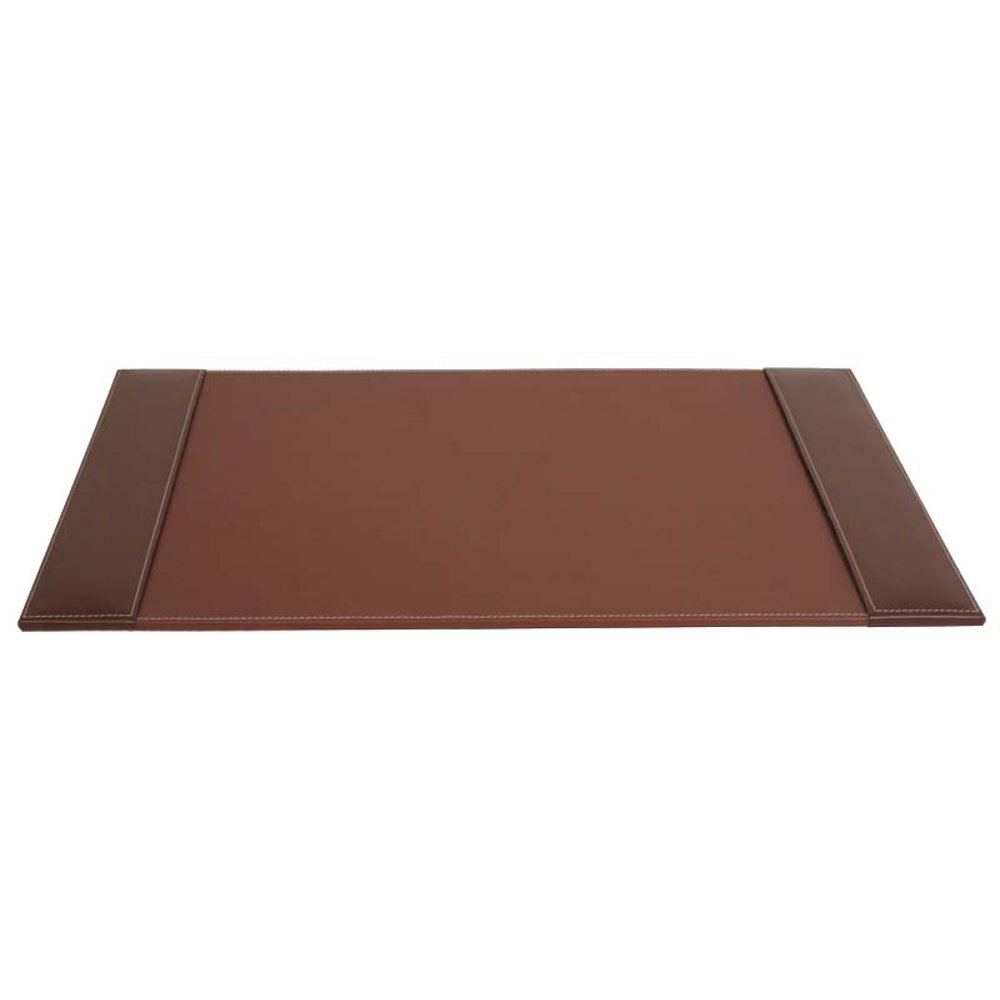 Rustic Brown Leather 25.5 x 17.25 SideRail Desk Pad