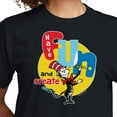 thumbnail image 3 of Dr. Seuss - Cat In the Hat Have Fun And Create - Juniors Cropped Cotton Blend T-Shirt, 3 of 6