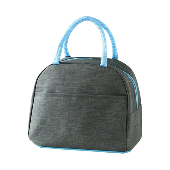 Bento Case Clearance! Huayishang Portable Thermal Insulated Handle Lunch Box with Outdoor Picnic Storage Bag Ideal for Adults for Work School Travel and Hiking and Easy to Carry, 1* Meal Bag