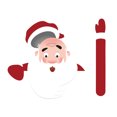 thumbnail image 4 of thinsony Car Stickers Car Rear Windshield Decals Christmas Themed Automotive Wiper Waving Stickers Rear Window Decor, 4 of 8