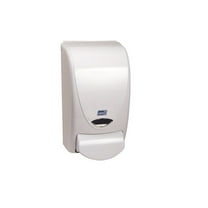 Deb Proline Curve 1000 mL White Dispenser (15-Case) SBSWHB1LDS