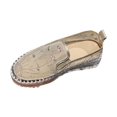 thumbnail image 1 of Mocassin en Maille à Strass pour Femmes, Chaussures de Pêcheur Décontractées d'Été à Enfiler avec Ornements Scintillants, Bout Rond, Doublure Douce, Conception Légère, 1 of 9
