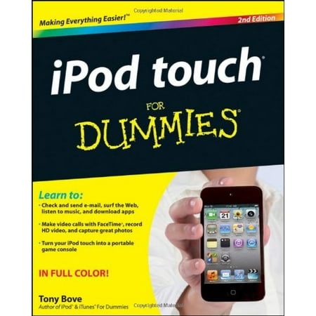 iPod Touch for Dummies (Paperback) by Tony Bove