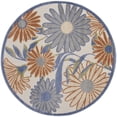 thumbnail image 4 of Nourison Aloha 7'10" x Round Beige Multicolor Contemporary Rug, 4 of 10