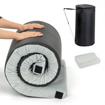 YKITRD Memory Foam Pad Portable Roll Up Sleeping Camping Mattress