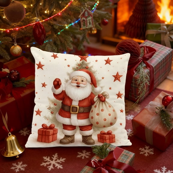 Christmas Decorative Throw Pillow Covers 18x18" Christmas Pillow Set Cushion Set Cushion Covers