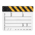 thumbnail image 2 of TOPINCN Director Clapperboard Made Of Acrylic Organic Material Clapperboard For Movie Memorabilia, 2 of 8