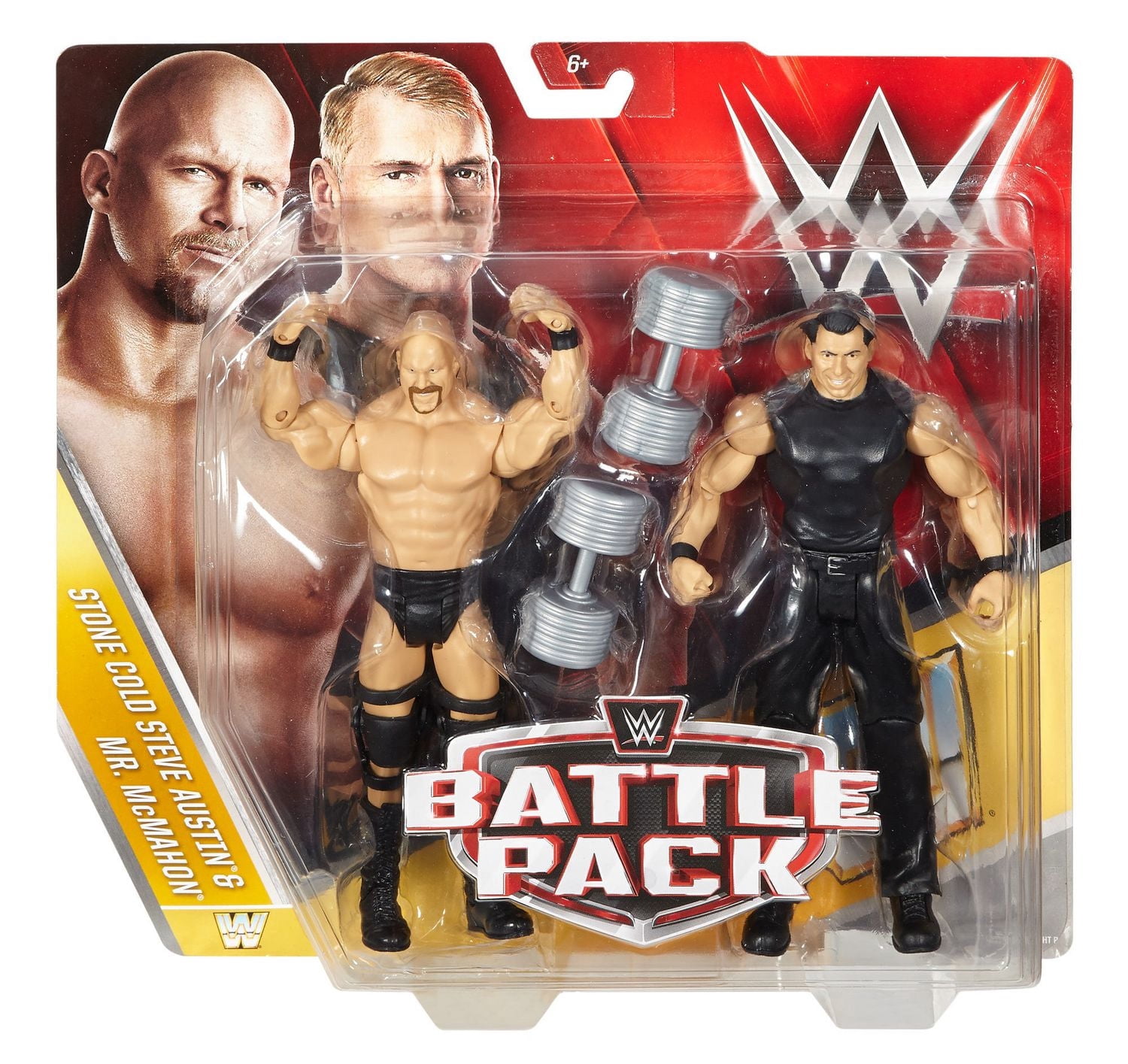 WWE Austin and McMahon 2-Pack Figures