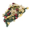 thumbnail image 4 of Christmas Inverted Tree Wreath, Christmas Ball Decorative Wreath Adding Ambience Hand Made Anti Fading  For Shopping Mall ANGGREK Christmas Ball Inverted Tree Hanging Wreath, 4 of 8