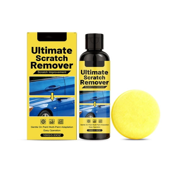 LLDYYDS Car Scratch Removal Wax, 2026 New Scratch Remover for Vehicles, Car Paint Scratch Repair Kit for Deep Scratches 13x4cm