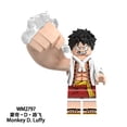 thumbnail image 3 of BrickBliss 8PCS Anime Warrior Building Set - Desktop Display & Gift Model Figures, 3 of 9