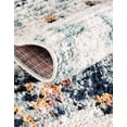 thumbnail image 6 of Unique Loom Morocco Collection Area Rug - Mediterranean (8' x 10' Rectangle Ivory/Light Blue), 6 of 10