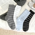 thumbnail image 2 of Women's Cute Crew Socks, Casual Athletic Bowknot Cherry Calf Novelty Socks, 2 of 13