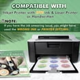thumbnail image 5 of 3PACKS Bulk Koala Round Labels 2 Inch Glossy White - 900 Printable Circle Labels for Inkjet and Laser Printer, Blank Round Sticker,  DIY Manson Jar , Canning, Soap Labels, 5 of 13