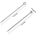 thumbnail image 3 of Cocktail Skewers Stainless Steel Cocktail Picks Appetizer Picks Reusable Fruit Stick Cocktail Picks For Cocktails Clubs Bars Birthdays Snacks Appetize, 3 of 5