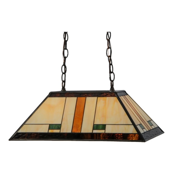 Meyda 147783 21 in Manhattan Oblong Pendant