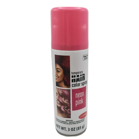 Net Wt. 3oz (85g), Temporary Hair Color Spray, Pink,Unisex Adult Halloween Makeup, Goodmark