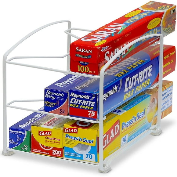 Kitchen Wrap Organizer Rack