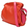 thumbnail image 2 of Pre-Owned LOEWE Shoulder Bag Flamenco Nappa Leather Orange Pink 2WAY Women's (Good), 2 of 11