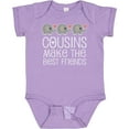 thumbnail image 3 of Inktastic Cousins Make the Best Friends Boys or Girls Baby Bodysuit, 3 of 5