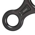 thumbnail image 3 of heritaly Figure 8 Descender Rappelling Gear Belaying Rock Tree Climbing High Strength Blue Gray 7.4x14.4cm, 3 of 4