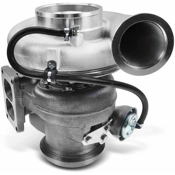 A-Premium Complete Turbo Turbocharger Kit, with Wastegate Actuator, Compatible with Caterpillar for CAT C12 & Detroit Diesel Truck Series 60, 12.7L Engine, Replace# 53319707101, 700228-X003