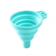 thumbnail image 5 of Juego de embudos de cocina, paquete de 3, pequeños y grandes, accesorios de utensilios de cocina, embudos plegables de silicona para llenar botellas de agua, transferencia de líquidos, grado, 5 of 5