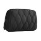 thumbnail image 2 of Organizador de electrónica, bolsa de viaje, bolsa pequeña para maquillaje, organizador de cosméticos y maquillaje. Negro, 2 of 9
