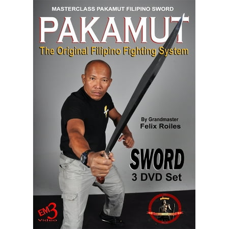 3 DVD SET Pakamut Filipino Sword Fighting System