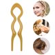 thumbnail image 3 of Ofertas Únicas 1 Pc Pinza para el Cabello Accesorios para el Cabello en forma de U 4.72"x0.98" Amarillo, 3 of 5