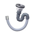 thumbnail image 4 of Tubo flexible de desagüe para fregadero, conjunto de desagüe para fregadero, resistente y expandible, manguera de drenaje Estilo A, 4 of 9