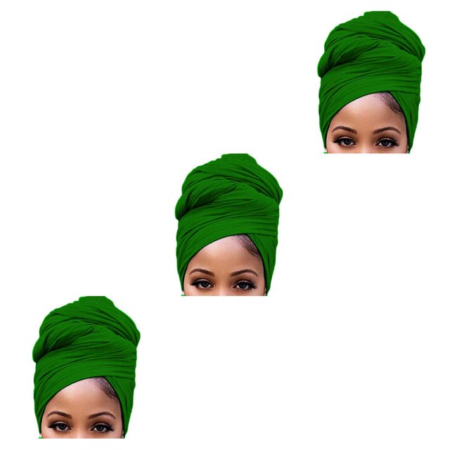 Guardurnaity Hijab de estilo sencillo con nudo turbante, gorro multiusos, pañuelo elástico para la cabeza, gorro transpirable para pérdida de Type1 NO1