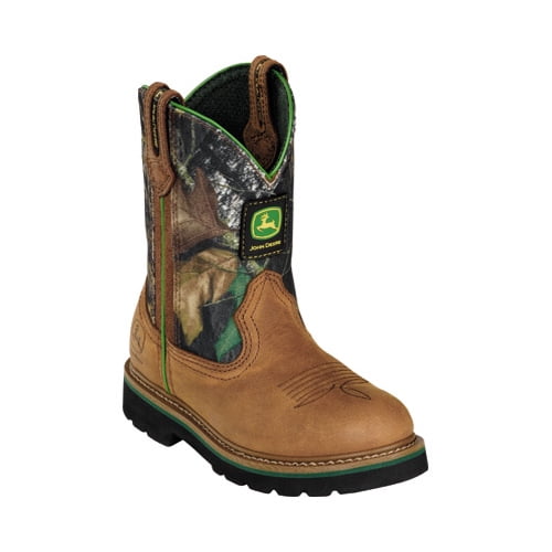 Children's John Deere Boots Camo Wellington 2188 - Walmart.com