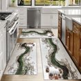 thumbnail image 6 of Floor Rugs Sets 3 Piece with Runner, Farmhouse Kitchen Rugs and Mats Non Skid Washable Runner Rug for Kitchen Sink Laundry, 6 of 12
