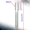thumbnail image 4 of Aopin M9 x 0.75 Taper Hand Tap HSS Metric Female Thread High Speed Steel Hand/Machine Use Straight Flute Screw Tap, For Used To Make New Threads, Re-Thread Damaged And Jammed Threads 1 Pcs, 4 of 4
