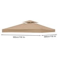 thumbnail image 2 of Replacement Cover for Protective Shield Outdoor Shelter Tarp Replacement Top Layer with Design Easy Fit and Material for Enhanced Coverage, 2 of 6