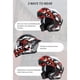 thumbnail image 4 of Casco de moto Rapid Street Casco Unisex Adulto Cool Rider Equipment Four Seasons New Street Tou Carevas Casco de seguridad, 4 of 7