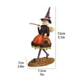 Mrigtriles Halloween Witch Doll Resin Ornaments Doll Decoration