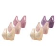 thumbnail image 1 of (2-Pack) Rinsvye Womens Three Pack Wire Bra Set Comfort Daily Wear Wire Bras, 1 of 6