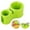 Green, variant on Giyblacko New Plastic Home Kitchen Gadget Tools Sharpen Cucumber Carrot Slicer Vegetable Grater Small Standart