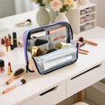 thumbnail image 7 of Standing Pencil Case with Base Large Capacity Stationery Pouch Pen Bag with Zipper for Women Men Tie-dye Clouds Pattern, 7 of 7