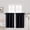 BLACK, variant on OVZME Black 36 Inch Length Small Blackout & Thermal Insulated Cafe Curtains, 2 Panel Set for Versatile Use in Kitchen, Basement, Cabinet, Camper, RV Bunk,2 PCS, Each 30" Wx36" L, Black