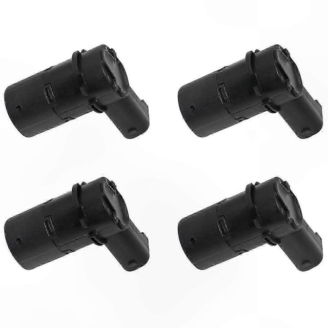 Universal Parking Sensor Kit for Vehicles - 4pcs Reversing Sensors with Installation Hardware
