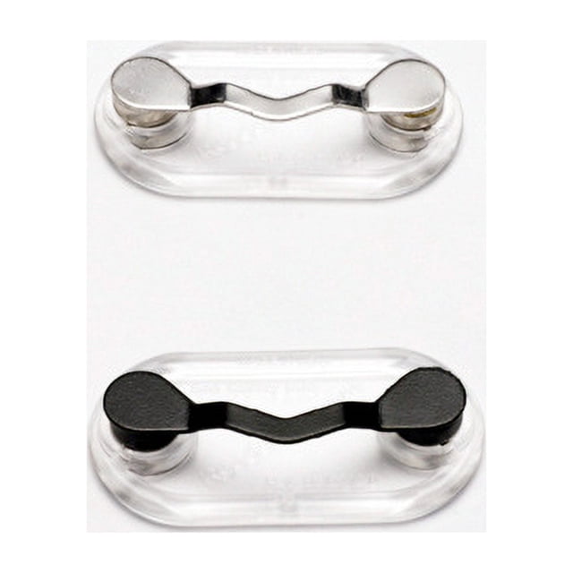 Soportes magnéticos para gafas YONGSHENG paquete de 2 acero inoxidable negro unisex