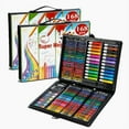 thumbnail image 5 of EZGO 168pc Drawing Pen Art Set Kit Colored Pencils and Sketch Charcoal Tool, 5 of 6