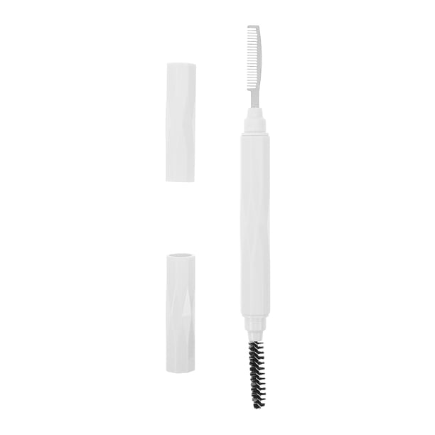 GOOHOCHY Peine de pestañas de doble punta, separador de pestañas, cepillo para cejas, aplicador de rímel de doble cara para mujeres