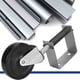 thumbnail image 5 of 455654 Rueda giratoria para puerta con resorte de 100 mm y capacidad de carga de 57 kg, 5 of 7