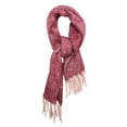thumbnail image 5 of Sierra Socks Women's Blanket Scarf Shawl, Oversized Scarves, Softer features (Rose), 5 of 6