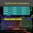 thumbnail image 4 of Tianlaimei 104 Keys Gaming Keyboard and Mouse Set, Wired Rainbow RGB Backlight Computer Keyboard, for PC Gamer, 4 of 9